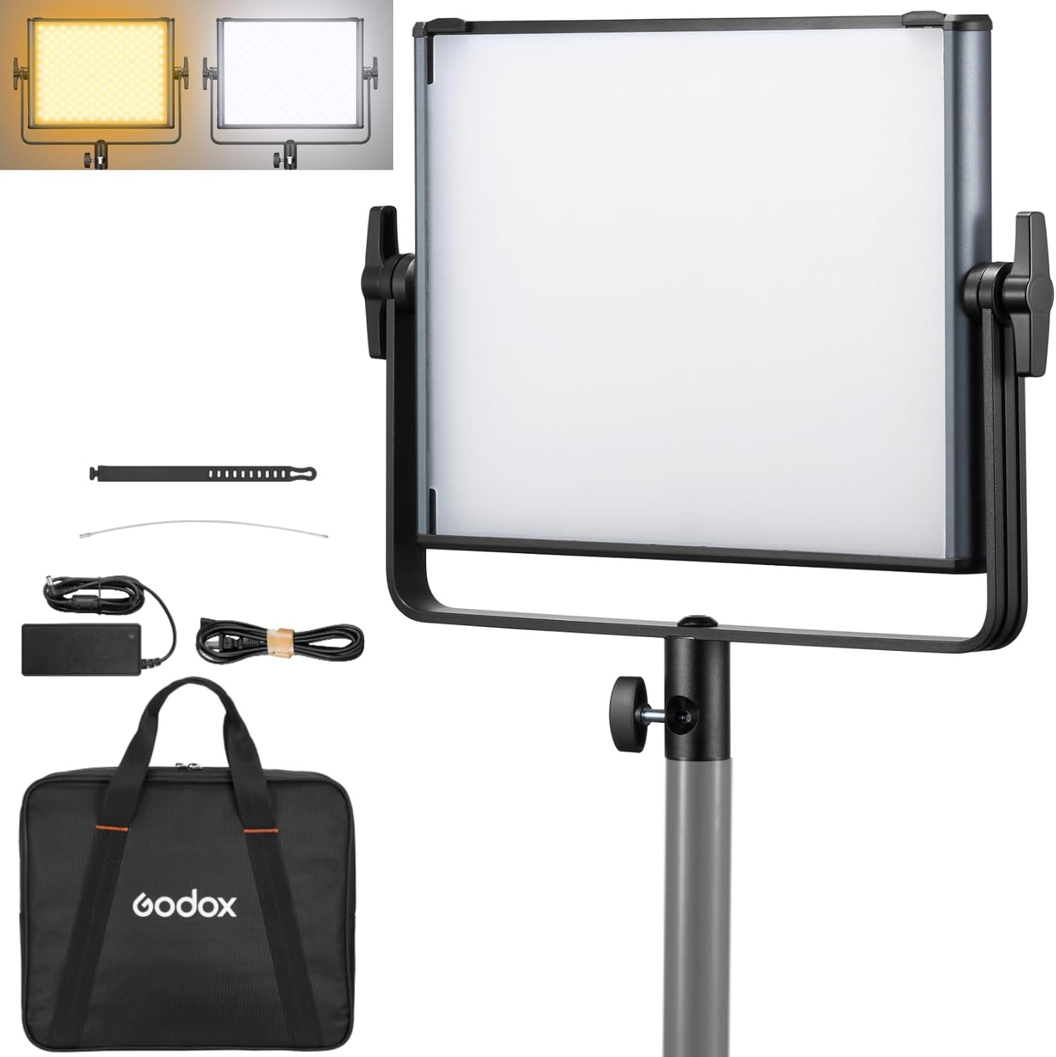 Godox LDX50Bi 14ft' Bicolor LED Video Light for Perfect Shots