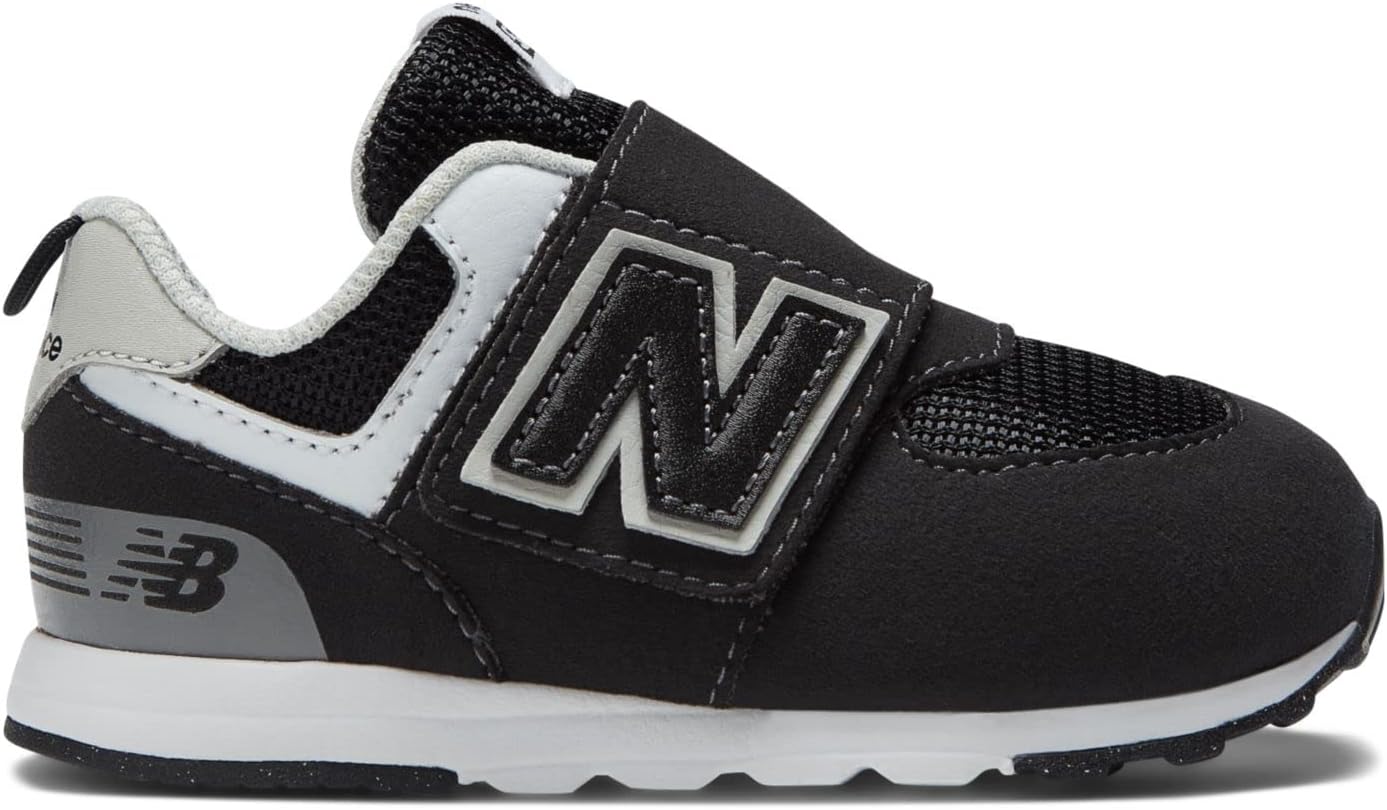 New Balance Unisex-Child 574 V1 70s Racing Hook & Loop Sneaker
