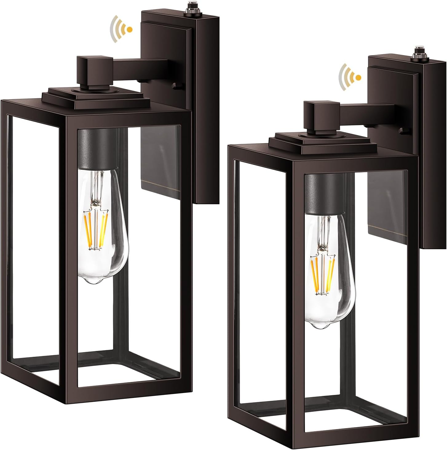 VIANIS Dusk to Dawn Outdoor Wall Sconces for Modern Homes