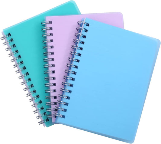 Mini Spiral Pocket Notebook Set for Teens - 480 Pages