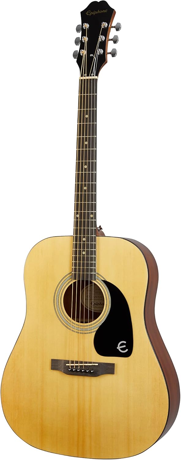 Epiphone FT-100 Acoustic Guitar with Classic Dreadnought Design