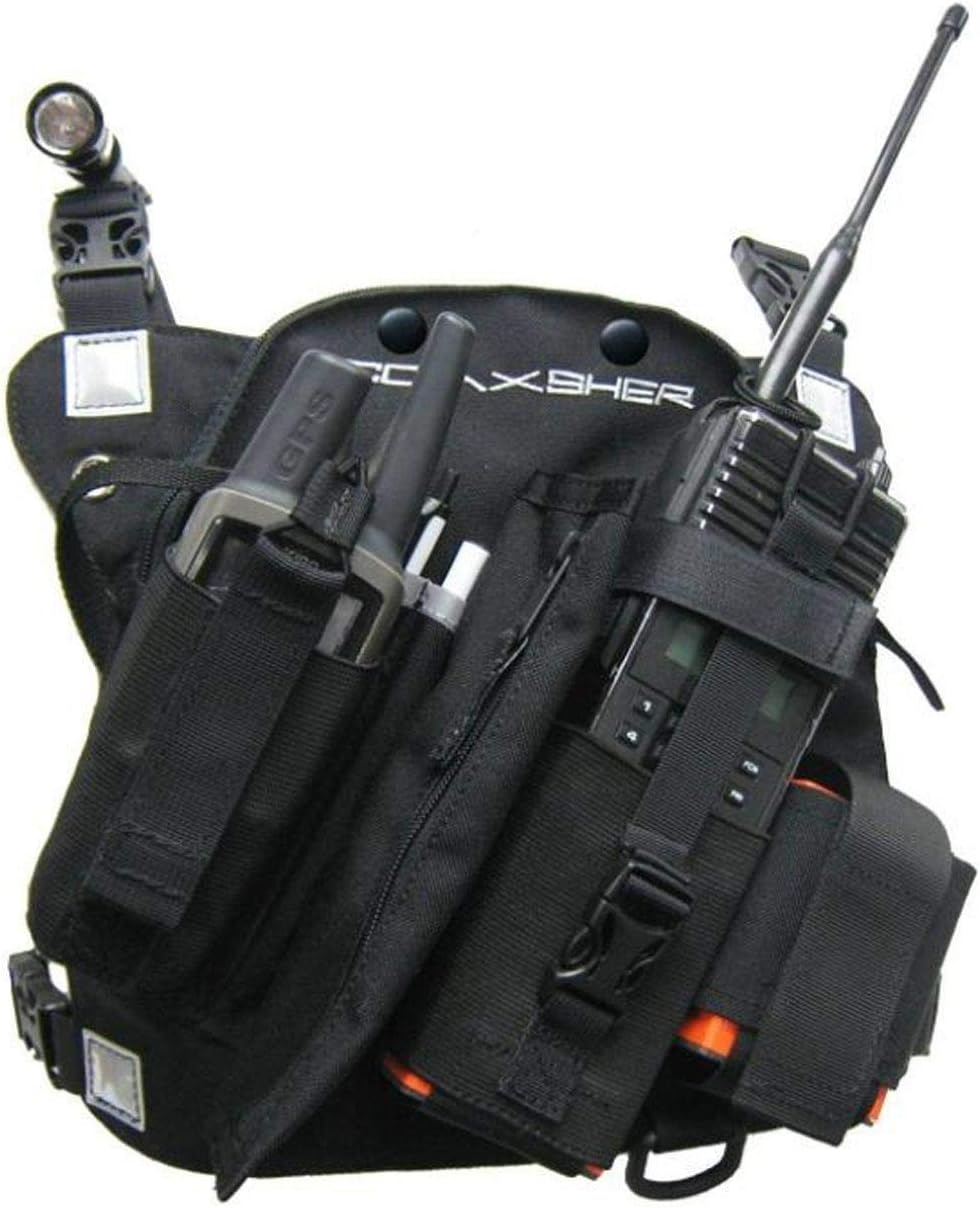 COAXSHER RCP-1 Pro Radio Chest Harness for Outdoor Work