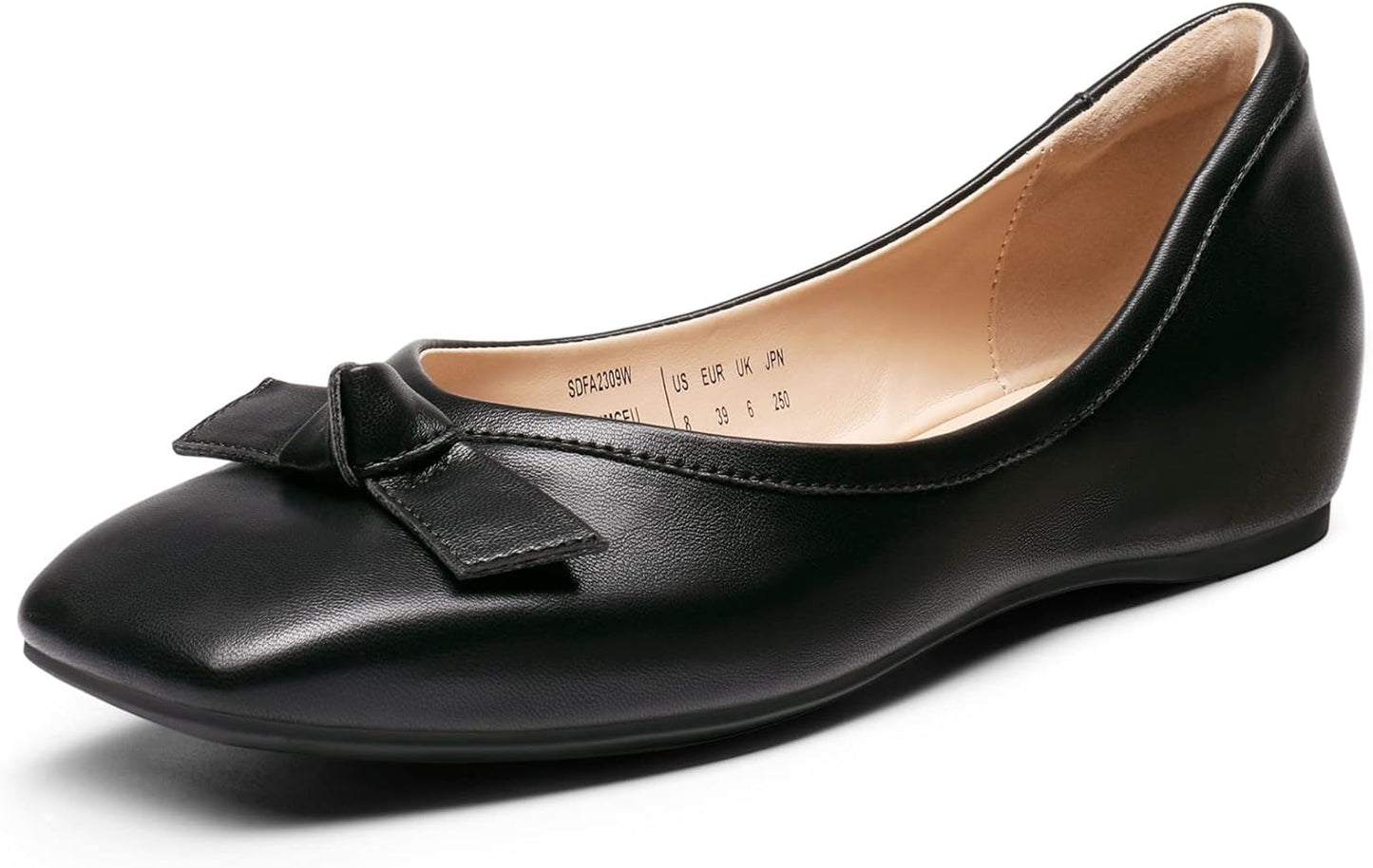 DREAM PAIRS Women's Low Wedge Dressy Flats for Elegant Style