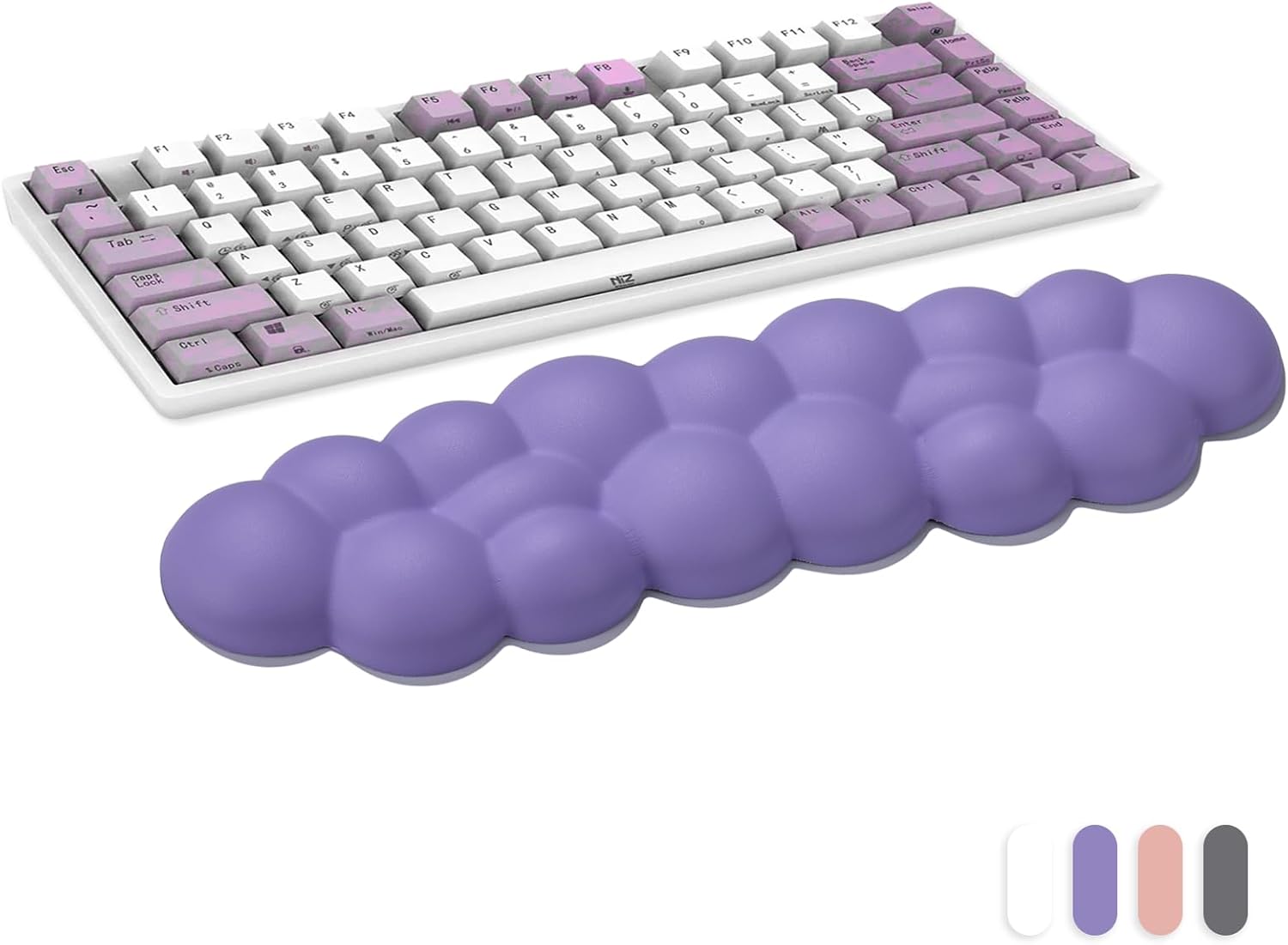 Purple Cloud Wrist Rest for Keyboard - Cute & Comfy Support