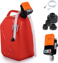 Automatic Fuel Transfer Pump with Auto-Stop - Fast 3.2 GPM Portable