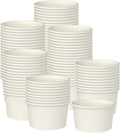300 Pcs 9 Ounce Paper Ice Cream Cups Disposable Dessert Bowls - Bulk