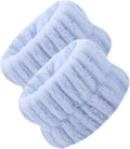 Face Washing Wristbands Coral Fleece - Absorbent Spa Wrist Towels