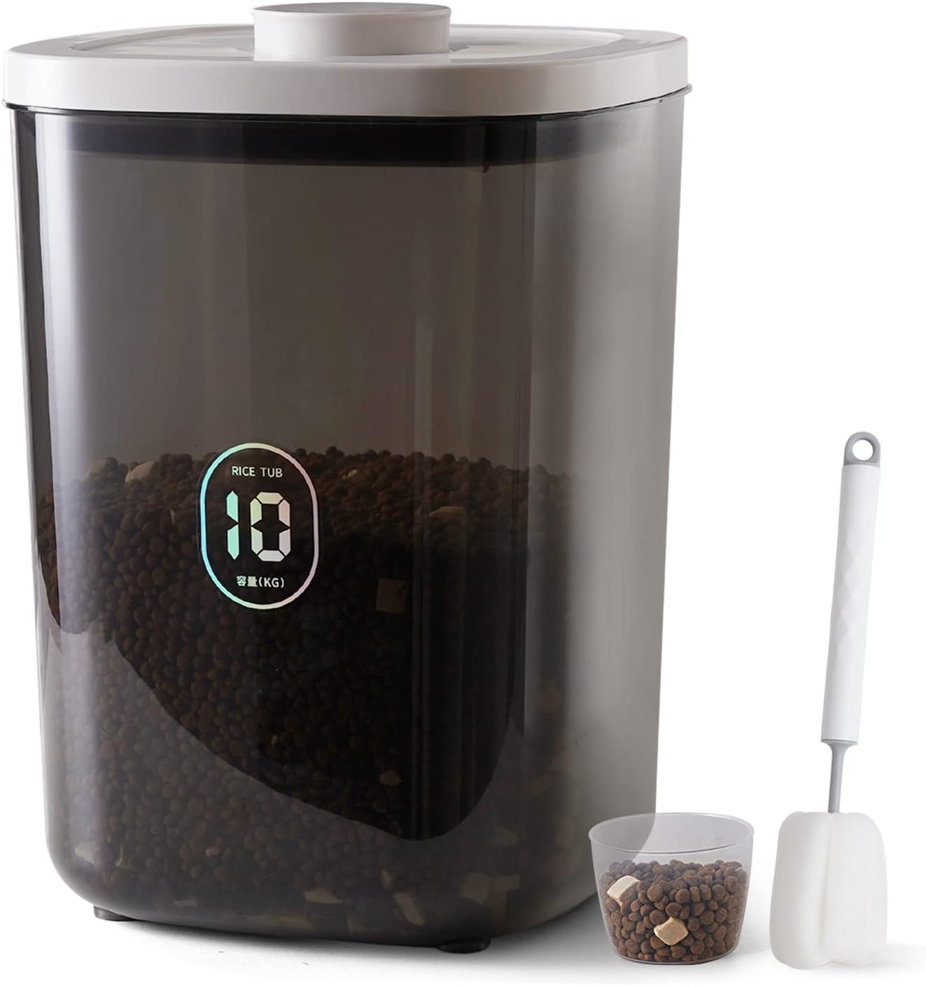 25 lbs Rice Dispenser for Kitchen Pantry Organization