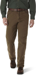 Wrangler Riggs Men's Relaxed Fit Lined Jeans for Work and Comfort