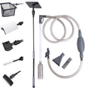 Aquarium Cleaning Kit - Gravel Vacuum & Algae Scraper for Tanks