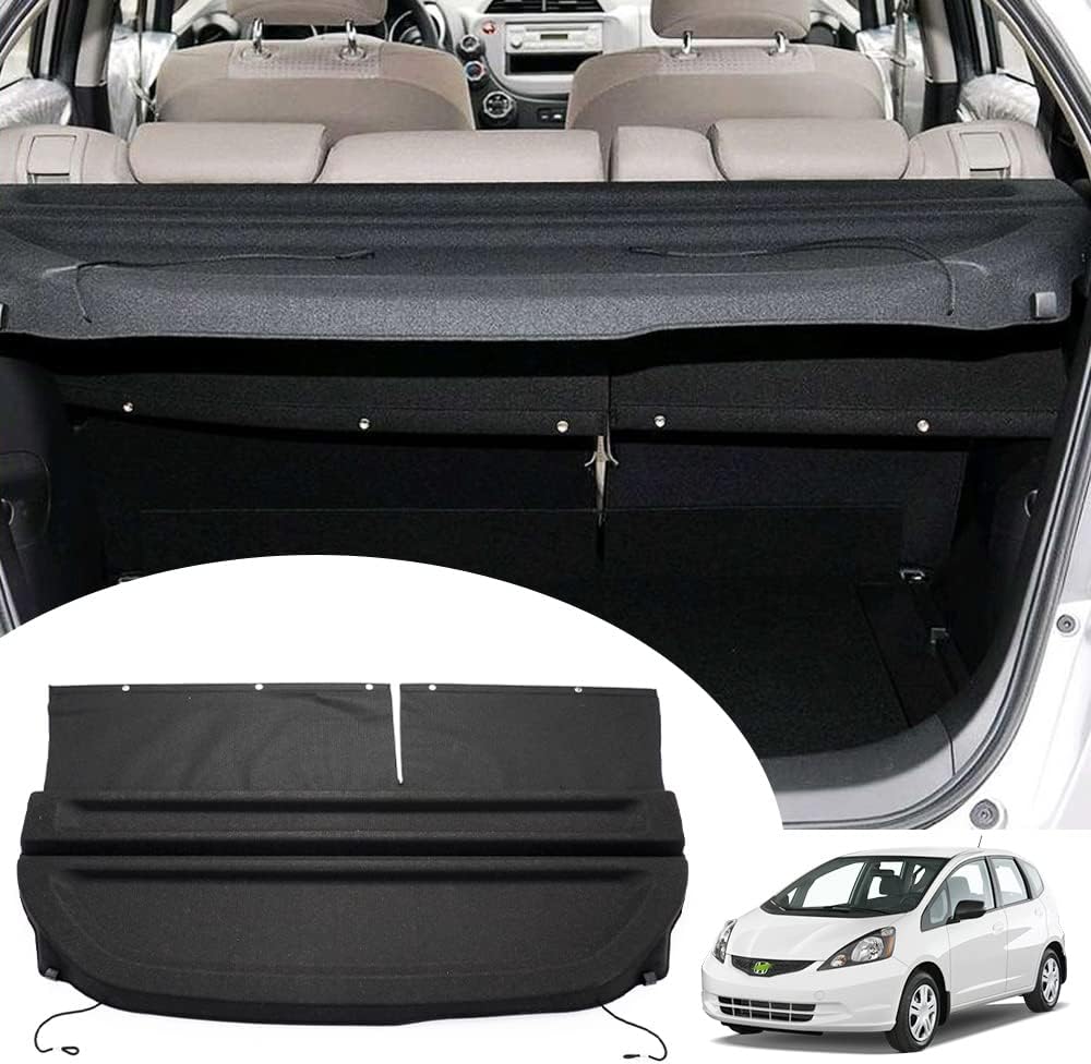 Powerty Cargo Cover for Honda Fit 2009 2011 Trunk Security Shade