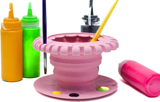 Paint Puck CollapsiBowl Paint Brush Cleaner for Art Supplies