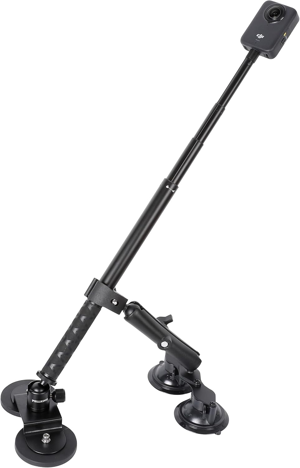 PellKing Car Mount Kit for Insta360 and DJI OSMO Cameras