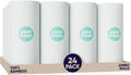 Save Trees Bamboo Paper Towels 24pk - Ultra Absorbent, Durable Rolls