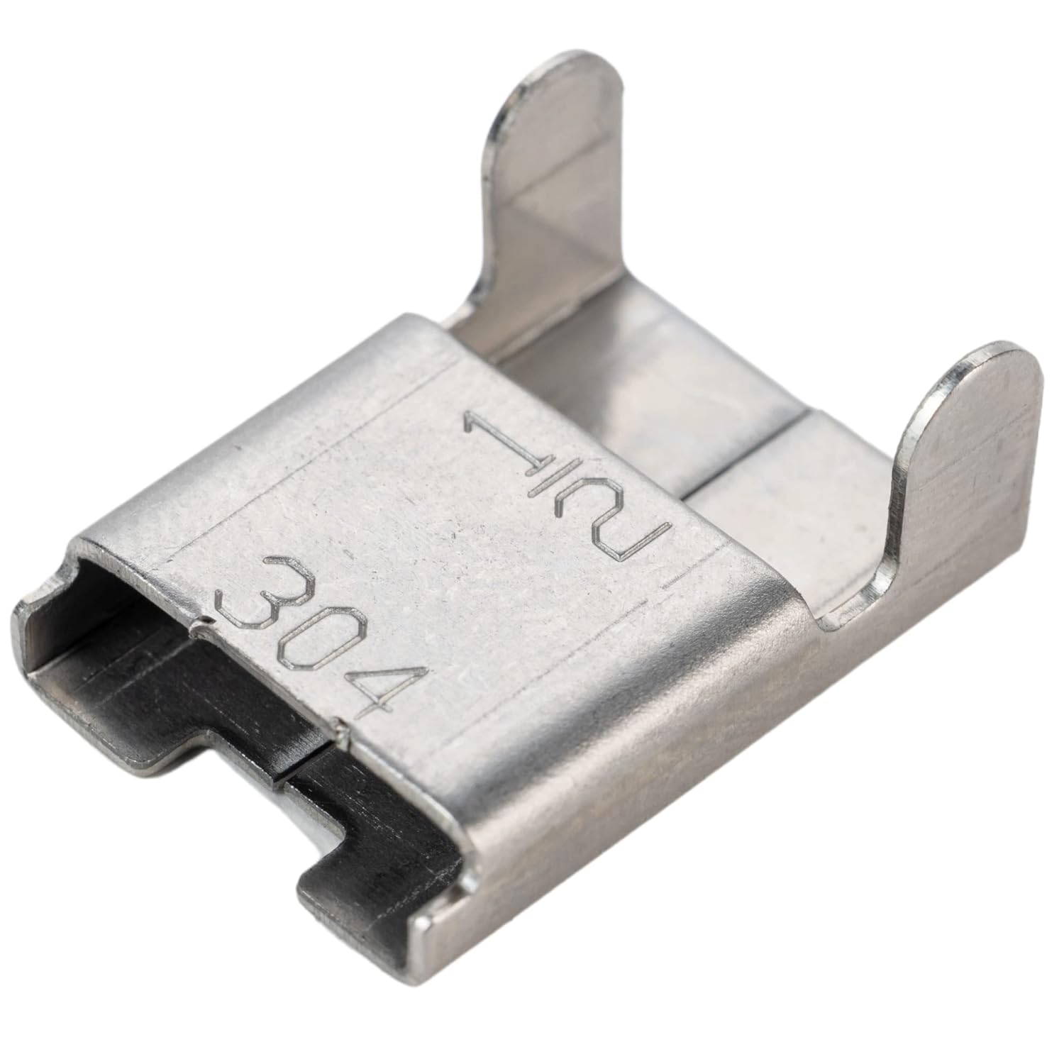 Closed 304 Stainless Steel Wing Seals for Heavy-Duty Banding