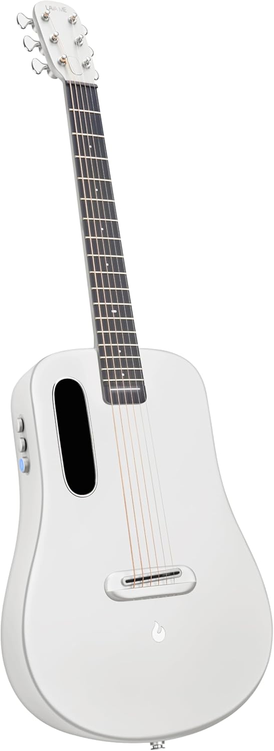 LAVA ME AIR Carbon Fiber Travel Guitar : Onboard Effects, Magnetic Pickup