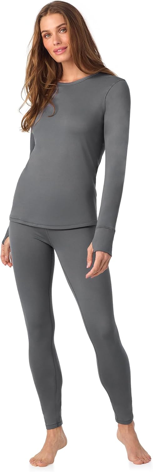 Cuddl Duds Womens Fleece Lined Thermal Base Layer Set Review