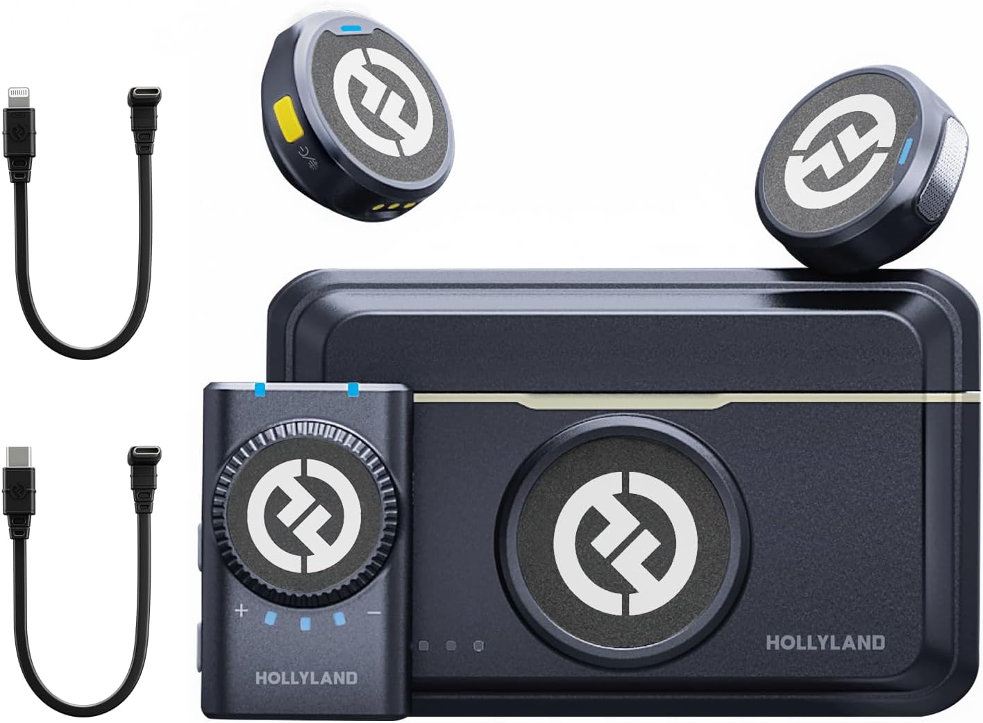 Hollyland Lark M2 Wireless Lavalier Microphone for Filmmakers