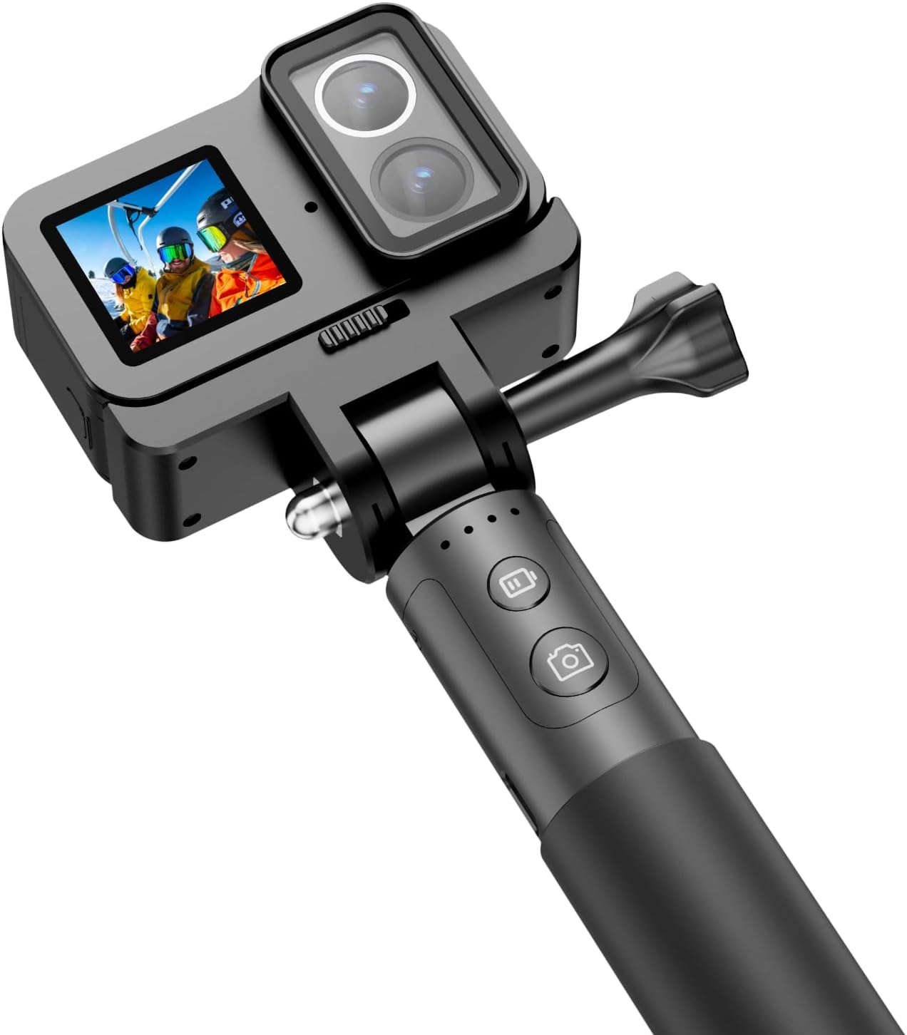 4K Dual Lens Action Camera: Ultimate Stabilization