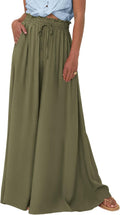Stylish High Waist Wide Leg Women's Pants Ideal for Warm Weather