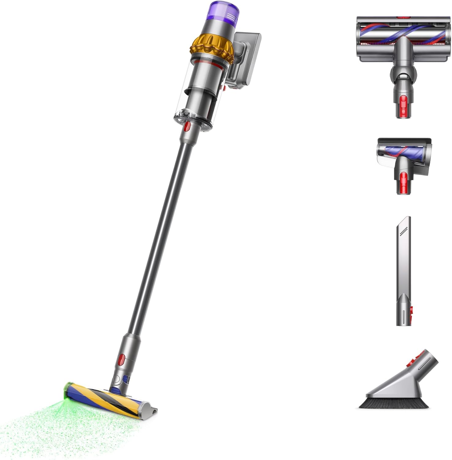 Dyson V15 Detect Plus Cordless Vacuum with Advanced Features