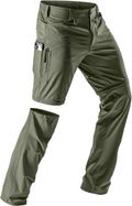 CQR Convertible Cargo Tactical Pants - Lightweight, Zip-Off Utility