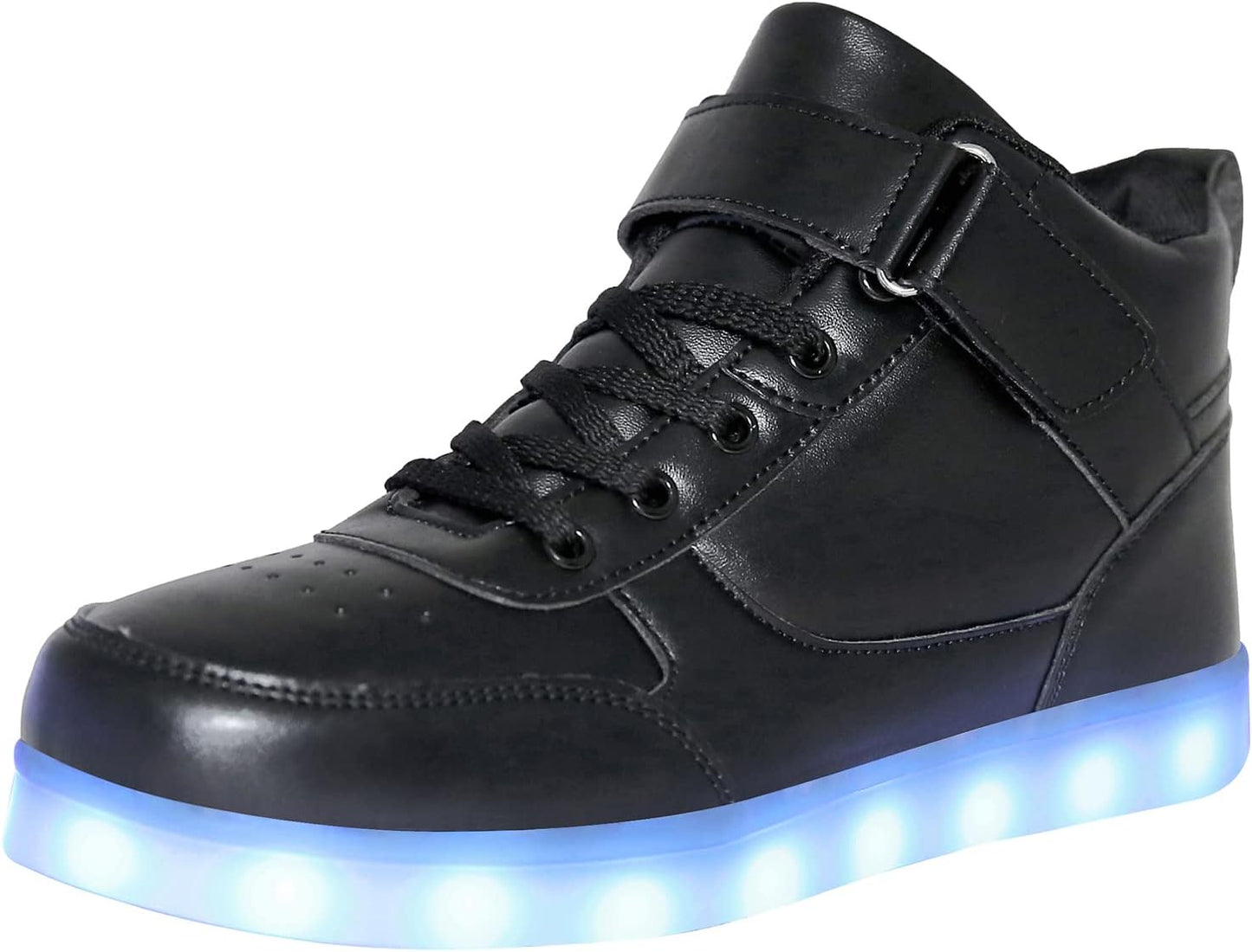 LED Light Up High Top Sneakers for Unisex - USB Charging Shoes