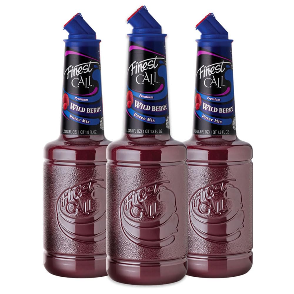 Finest Call Premium Wild Berry Puree Drink Mix - 3 Pack