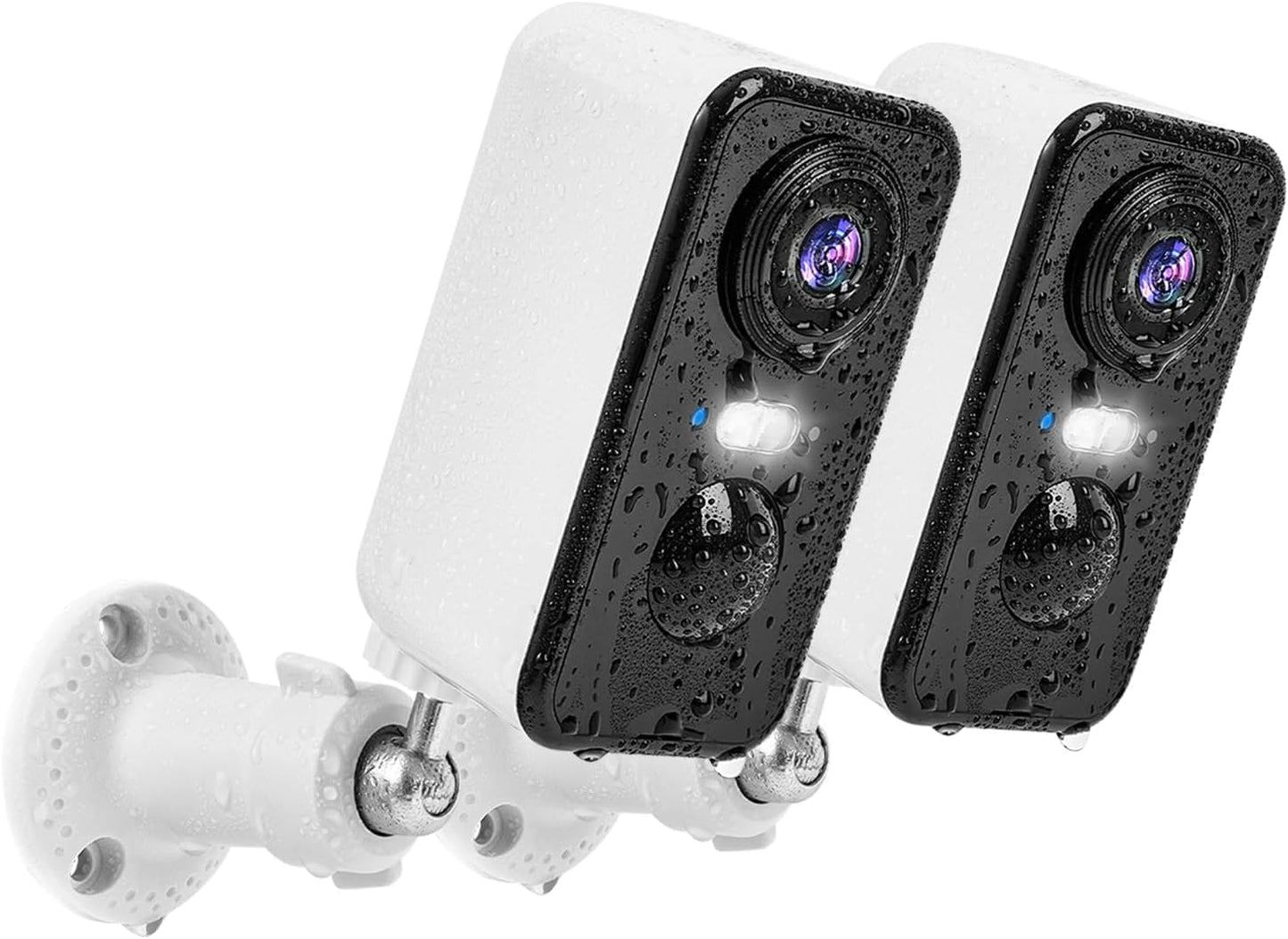 2K Color Night Vision Wireless Security Camera Set