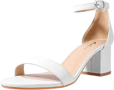 Ankis Nude Silver Black Heels for Comfortable Office Wear
