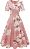 Wedding Guest Dresses for Women Vintage Fit and Flare (Style HLDD)