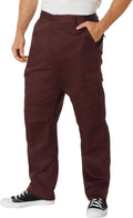 Tactical BDU Pants Rugged Cargo Outdoor Hiking EDC Work Uniform Shoes