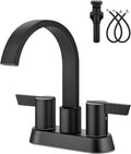 Aolemi Bathroom Faucets for Sink with Waterfall Design and Drain
