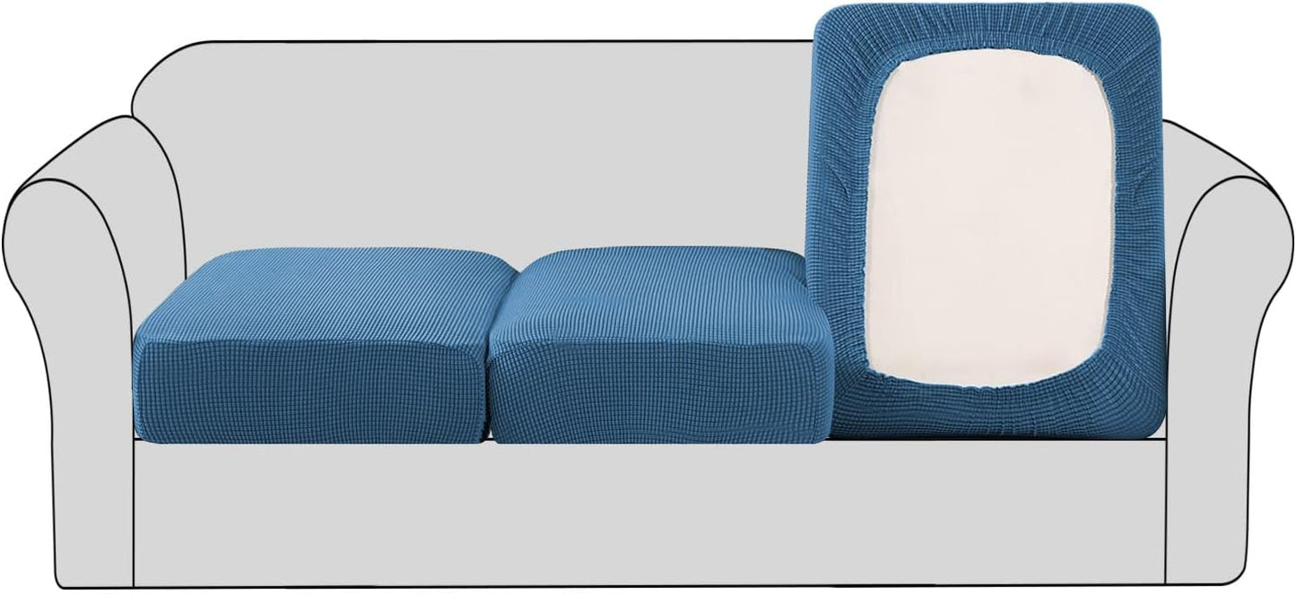 H.VERSAILTEX Super Stretch Couch Cushion Covers for Pets