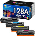 128A Toner Cartridges 4 Pack Compatible for HP 128A - Reliable Color