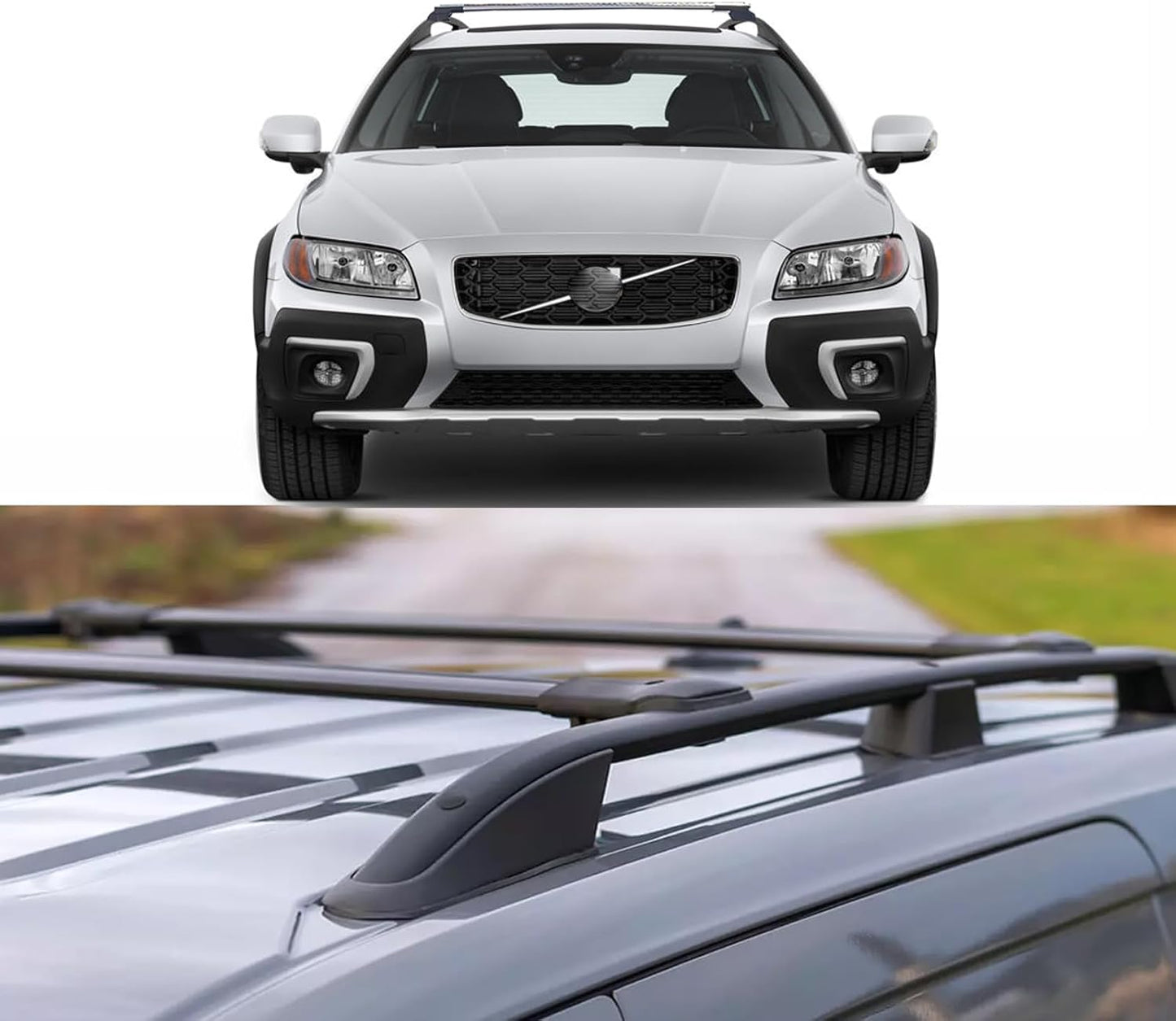 Volvo XC70 Wagon 03-16 Roof Rack: Cargo, Tent, Bike Carrier