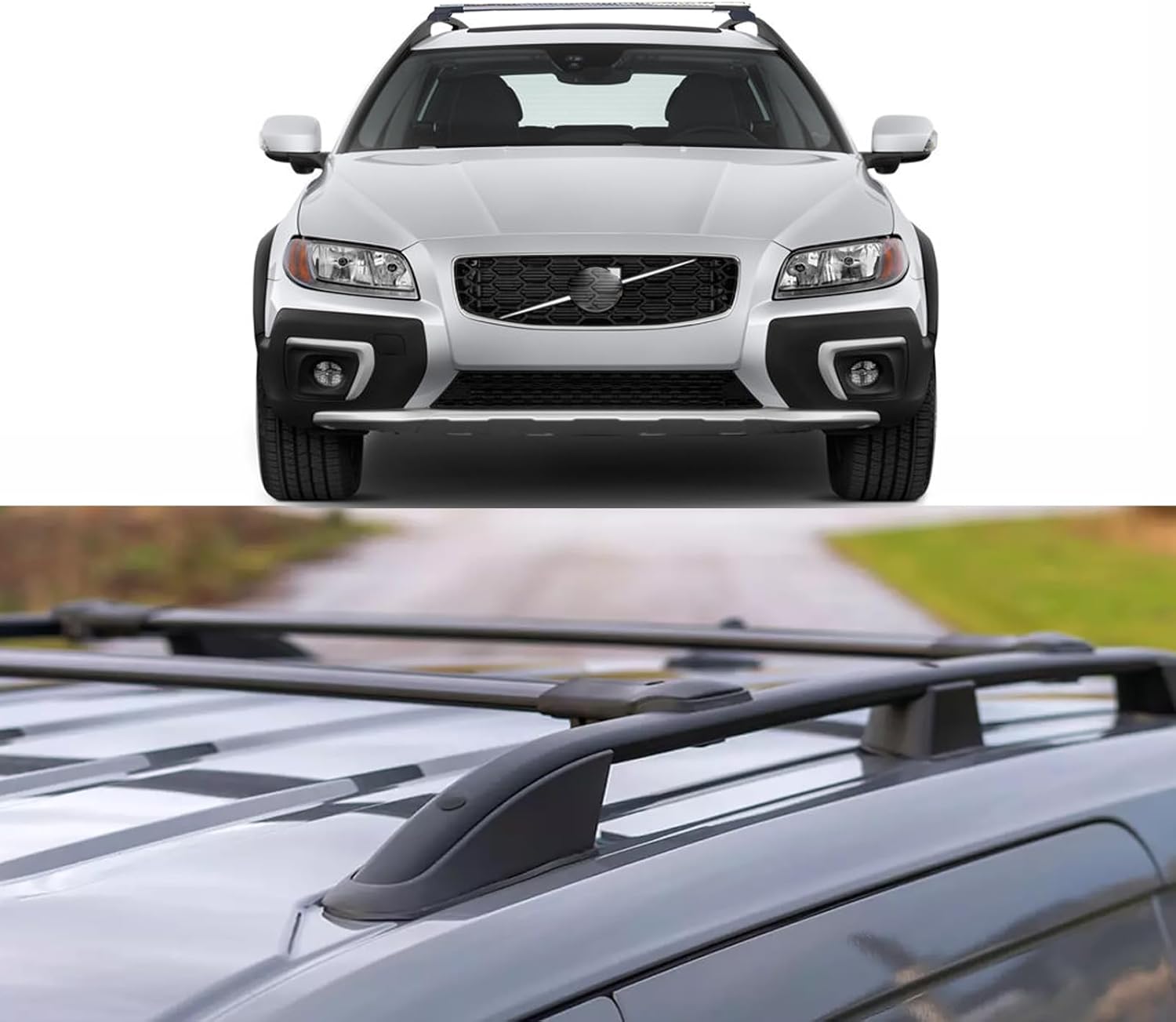 Volvo XC70 Wagon 03-16 Roof Rack: Cargo, Tent, Bike Carrier