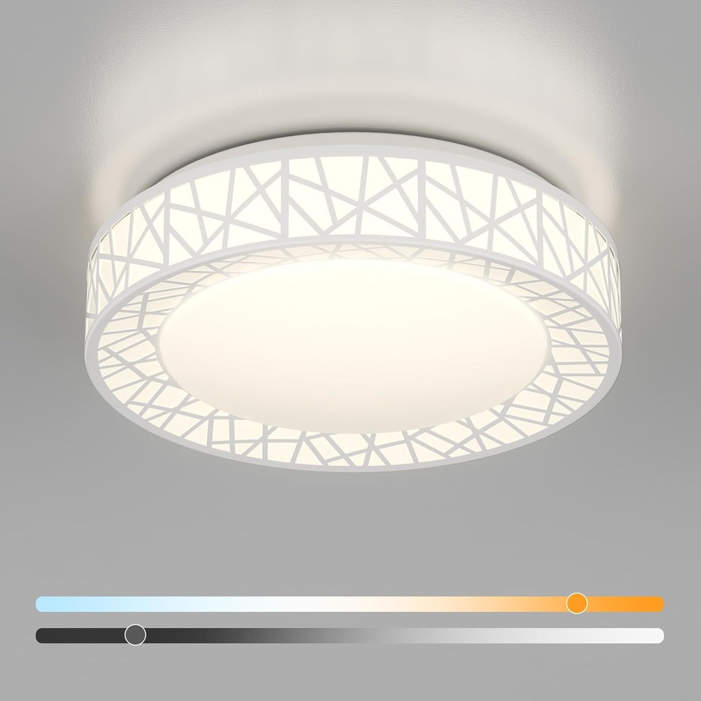 12 Inch Flush Mount Ceiling Light Fixture for Modern Spaces