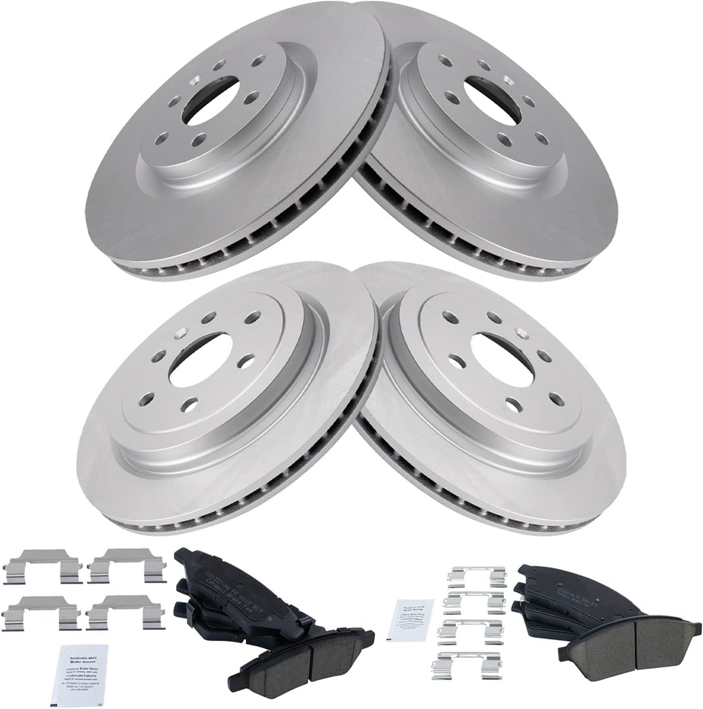 TRQ Brake Pad & Rotor Kit for 2010-2016 Cadillac SRX Review
