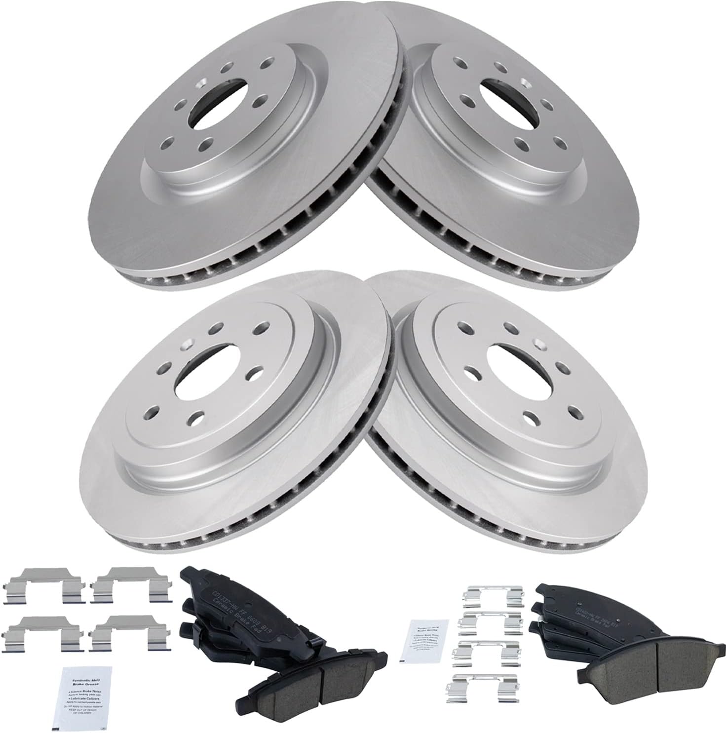 TRQ Brake Pad & Rotor Kit for 2010-2016 Cadillac SRX Review