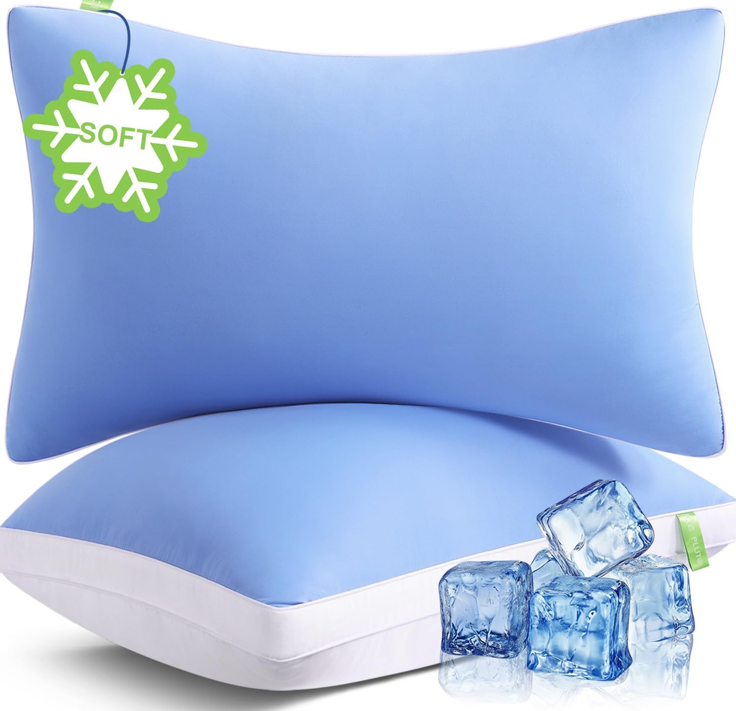 Silky Soft King Size Pillows Set of 2 for Ultimate Comfort