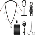 Booms Fishing FF4 6 PCS Fly Fishing Tools Kit - Organized Utility