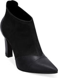 Coutgo Womens Ankle Booties Pointed Toe Stiletto - Dressy Comfort