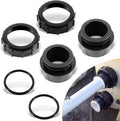 270100 Black Pool Valve Adaptor Replacement Kit - Reliable Fit