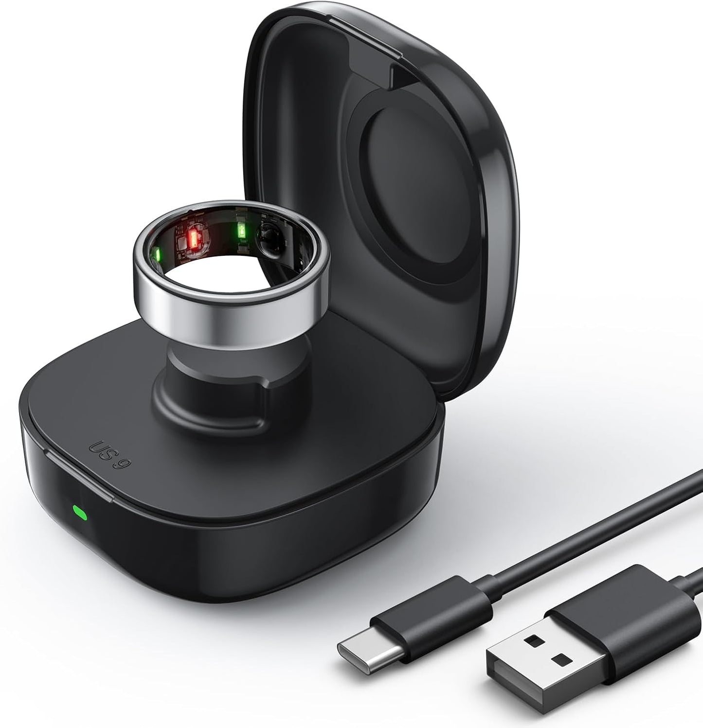 Upgraded Wireless Charging Case for Oura Ring Gen3 Size 9