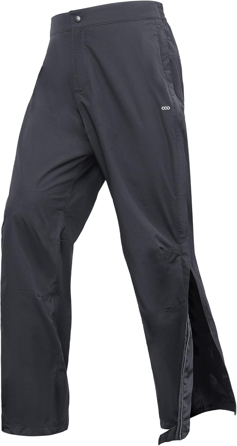 33,000ft Men's Rain Pants: Waterproof, Breathable Outdoor Trousers