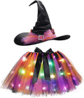Tutu Dreams Halloween Witch Tutu Outfit for Women - LED Witch Costume