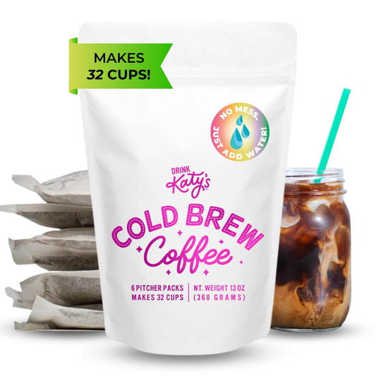 Smooth & Mess-Free Cold Brew Packs by Katy's