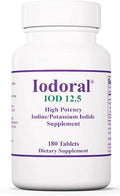 High-Potency Iodine Supplement 12.5 mg - 180 Tablets - Daily Balance