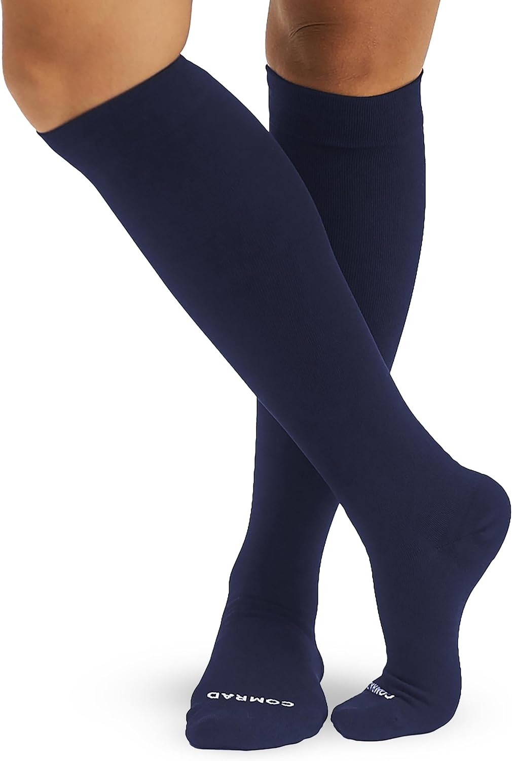 Comrad Nylon Knee High Socks for All-Day Comfort & Support